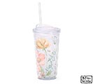 TRAVEL CUP WITH WILDFLOWERS