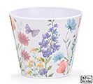 4&quot; WILDFLOWER VALLEY MELAMINE POT COVER