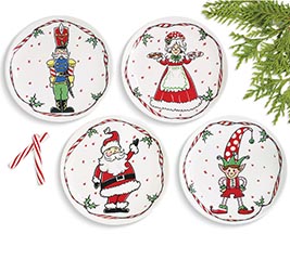 HOLIDAY JOLLIES ASSORTED PLATES