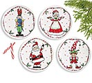 HOLIDAY JOLLIES ASSORTED PLATES