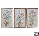 CANVAS BOUQUET WALL HANGING WITH MESSAGE