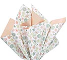 PASTEL GARDEN TWO SIDED FLORAL SHEET