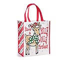 HAVE A HOLLY JOLLY CHRISTMAS DEER TOTE