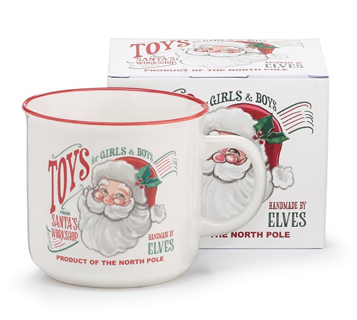 Milk and Cookies for Santa Mug by Burton & Burton