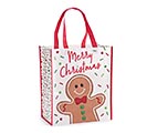JOLLY GINGERBREAD MESSAGE TOTE
