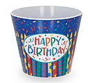 4&quot; BIRTHDAY WISHES MELAMINE POT COVER