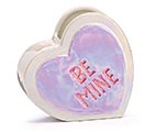 Customers also bought SINGLE HEART SHAPE &quot;BE MINE&quot; VASE product image 