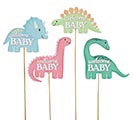 Related Product Image for WELCOME BABY DINOSAUR WOODEN PICK 