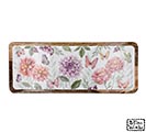 Related Product Image for FLORAL MANGO WOOD TRAY 