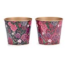 Related Product Image for 6&quot; ROMANTIC ROSE POT COVERS 