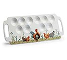 Related Product Image for 10 SLOTTED EGG TRAY ROOSTER DECAL 