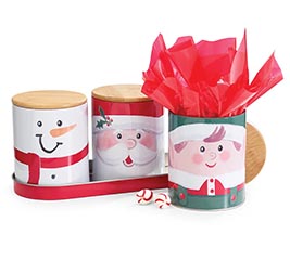 JOLLY JINGLERS TIN CANISTER ASTD