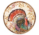 Related Product Image for CIRCULAR MANGO WOOD TURKEY TRAY 