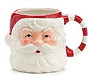 Related Product Image for SCULPTED SANTA HEAD MUG 