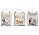 Related Product Image for ASTD TIN RELIGIOUS HYMN ORNAMENTS 