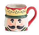 Related Product Image for CLASSIC NUTCRACKER HEAD SHAPE MUG 