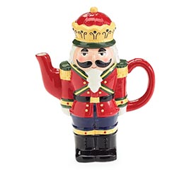 CLASSIC NUTCRACKER SHAPE TEAPOT