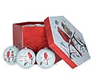 Related Product Image for 3&quot; YULETIDE CARDINALS ASSORTED ORNAMENTS 