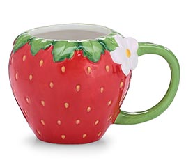 BERRY SWEET STRAWBERRY SHAPE MUG