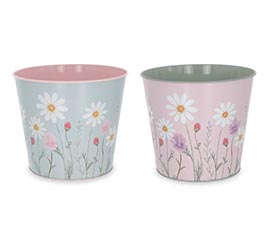 6&quot; BLUSHING MEADOW POT COVERS