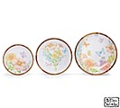 Related Product Image for NESTED WILDFLOWER MANGO WOOD BOWLS 