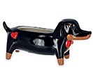 Related Product Image for DACHSHUND SHAPE PORCELAIN PLANTER 