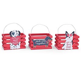 ASTD VALENTINE PET MINI CRATES