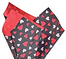 Related Product Image for TWO SIDED RED/WHITE HEARTS 