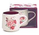 Related Product Image for COTTAGE AMOUR ROSES PINK/MAUVE DECAL MUG 