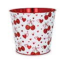 Related Product Image for 6&quot; SWEET VALENTINE CHERRY POT COVER 