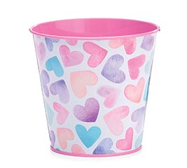 4&quot; VIBRANT AFFAIR HEART POT COVER