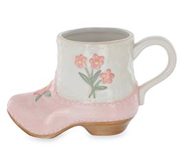  COQUETTE COWGIRL BOOT SHAPE MUG