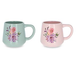 GRACEFUL GERBERAS DECAL CERAMIC MUG