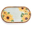 Related Product Image for SUNFLOWER MANGO WOOD TRAY 