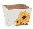 Related Product Image for SUNFLOWER DREAMS WOOD PLANTER 