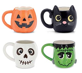 SPOOKY SWEET CHARACTER ASTD MUG