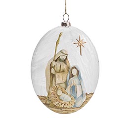 ORNAMENT GREAT JOY HOLY FAMILY