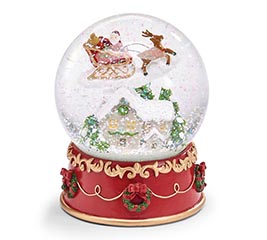 THE NIGHT BEFORE CHRISTMAS SNOW GLOBE