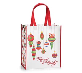 RETRO JOY ORNAMENT DESIGN LARGE TOTE