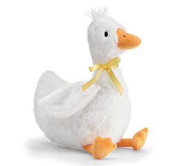PLUSH SOFT WHITE GOOSE