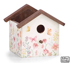 WILDFLOWER BIRDHOUSE PLANTER