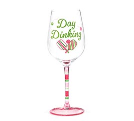 WINE GLASS STEMMED DAY DINKING PICKLEBAL