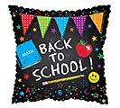 17&quot; BACK TO SCHOOL SQUARE SHAPE BALLOON