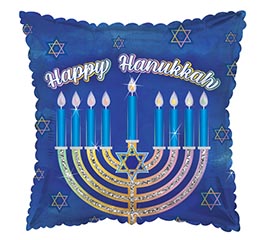 17&quot; HANUKKAH MENORAH BALLOON
