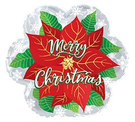 17&quot; CHRISTMAS POINSETTIA