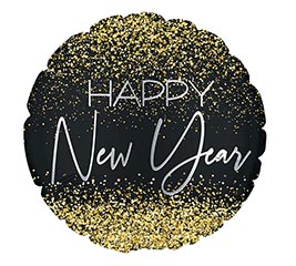 17&quot; NEW YEAR CRAZY CONFETTI