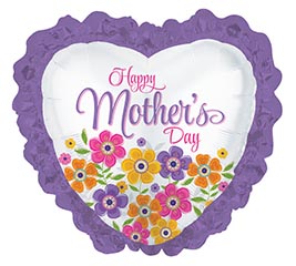 31" MOTHER'S DAY DAISY POPS WITH RUFFLE