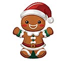 Related Product Image for 32&quot; GINGERBREAD MAN SHAPE 