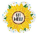 Customers also bought 17&quot; GET WELL SUNFLOWER STANDARD SHAPE product image 