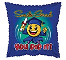 Related Product Image for 17&quot; GRA SMILE GRAD YOU DID IT SQUARE 